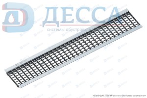 Решетка водоприемная -15.18,7.100- ячеистая стальная оцинкованная (5110-д)